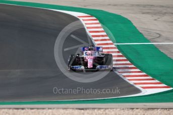 World © Octane Photographic Ltd. Formula 1 – F1 Portuguese GP, Practice 1. BWT Racing Point F1 Team RP20 - Sergio Perez. Autodromo do Algarve, Portimao, Portugal. Friday 23rd October 2020.