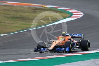 World © Octane Photographic Ltd. Formula 1 – F1 Portuguese GP, Practice 1. McLaren MCL35 – Lando Norris. Autodromo do Algarve, Portimao, Portugal. Friday 23rd October 2020.