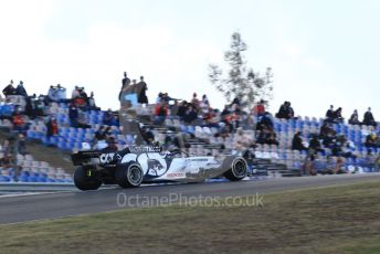 World © Octane Photographic Ltd. Formula 1 – F1 Portuguese GP, Practice 1. Scuderia AlphaTauri Honda AT01 – Pierre Gasly. Autodromo do Algarve, Portimao, Portugal. Friday 23rd October 2020.