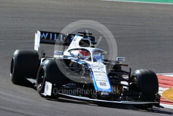 World © Octane Photographic Ltd. Formula 1 – F1 Portuguese GP, Practice 2. Williams Racing FW 43 – George Russell. Autodromo do Algarve, Portimao, Portugal. Friday 23rd October 2020.