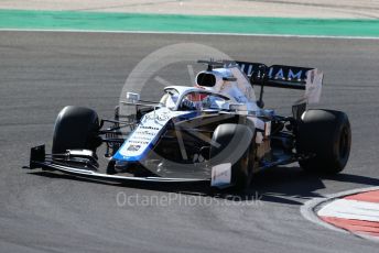 World © Octane Photographic Ltd. Formula 1 – F1 Portuguese GP, Practice 2. Williams Racing FW 43 – George Russell. Autodromo do Algarve, Portimao, Portugal. Friday 23rd October 2020.
