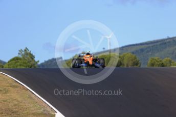 World © Octane Photographic Ltd. Formula 1 – F1 Portuguese GP, Practice 2. McLaren MCL35 – Lando Norris. Autodromo do Algarve, Portimao, Portugal. Friday 23rd October 2020.