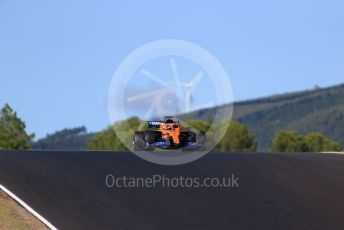 World © Octane Photographic Ltd. Formula 1 – F1 Portuguese GP, Practice 2. McLaren MCL35 – Carlos Sainz. Autodromo do Algarve, Portimao, Portugal. Friday 23rd October 2020.