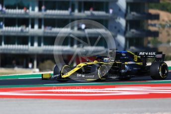 World © Octane Photographic Ltd. Formula 1 – F1 Portuguese GP, Practice 3. Renault Sport F1 Team RS20 – Daniel Ricciardo. Autodromo do Algarve, Portimao, Portugal. Saturday 24th October 2020.