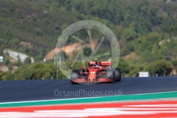 World © Octane Photographic Ltd. Formula 1 – F1 Portuguese GP, Practice 3. Scuderia Ferrari SF1000 – Charles Leclerc. Autodromo do Algarve, Portimao, Portugal. Saturday 24th October 2020.