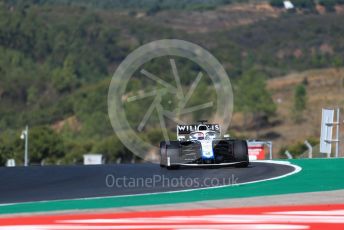 World © Octane Photographic Ltd. Formula 1 – F1 Portuguese GP, Practice 3. Williams Racing FW 43 – George Russell. Autodromo do Algarve, Portimao, Portugal. Saturday 24th October 2020.