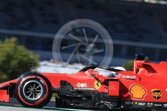 World © Octane Photographic Ltd. Formula 1 – F1 Portuguese GP, Practice 3. Scuderia Ferrari SF1000 – Sebastian Vettel. Autodromo do Algarve, Portimao, Portugal. Saturday 24th October 2020.