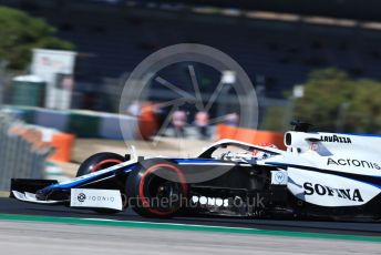 World © Octane Photographic Ltd. Formula 1 – F1 Portuguese GP, Practice 3. Williams Racing FW 43 – George Russell. Autodromo do Algarve, Portimao, Portugal. Saturday 24th October 2020.