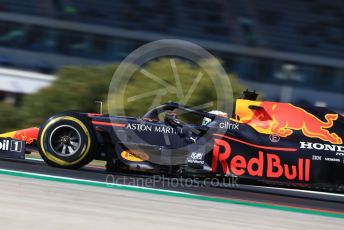 World © Octane Photographic Ltd. Formula 1 – F1 Portuguese GP, Practice 3. Aston Martin Red Bull Racing RB16 – Max Verstappen. Autodromo do Algarve, Portimao, Portugal. Saturday 24th October 2020.