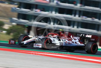 World © Octane Photographic Ltd. Formula 1 – F1 Portuguese GP, Practice 3. Alfa Romeo Racing Orlen C39 – Antonio Giovinazzi. Autodromo do Algarve, Portimao, Portugal. Saturday 24th October 2020.