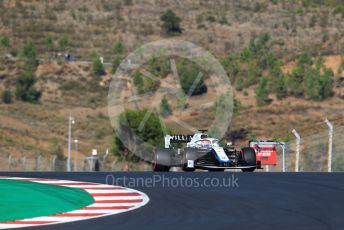 World © Octane Photographic Ltd. Formula 1 – F1 Portuguese GP, Practice 3. Williams Racing FW 43 – George Russell. Autodromo do Algarve, Portimao, Portugal. Saturday 24th October 2020.