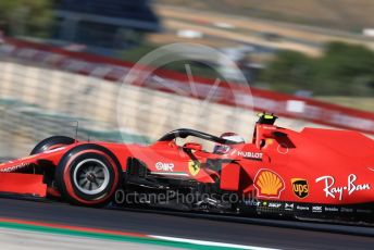 World © Octane Photographic Ltd. Formula 1 – F1 Portuguese GP, Practice 3. Scuderia Ferrari SF1000 – Charles Leclerc. Autodromo do Algarve, Portimao, Portugal. Saturday 24th October 2020.