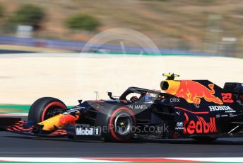 World © Octane Photographic Ltd. Formula 1 – F1 Portuguese GP, Practice 3. Aston Martin Red Bull Racing RB16 – Alexander Albon. Autodromo do Algarve, Portimao, Portugal. Saturday 24th October 2020.