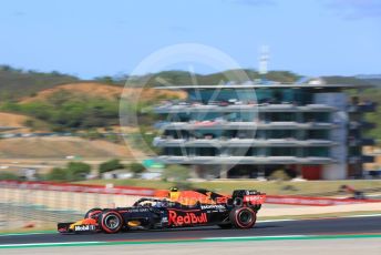 World © Octane Photographic Ltd. Formula 1 – F1 Portuguese GP, Practice 3. Aston Martin Red Bull Racing RB16 – Alexander Albon. Autodromo do Algarve, Portimao, Portugal. Saturday 24th October 2020.