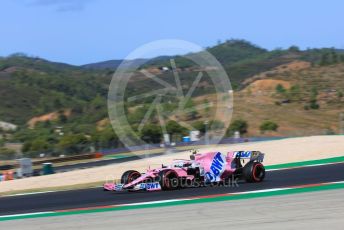 World © Octane Photographic Ltd. Formula 1 – F1 Portuguese GP, Practice 3. BWT Racing Point F1 Team RP20 – Lance Stroll. Autodromo do Algarve, Portimao, Portugal. Saturday 24th October 2020.
