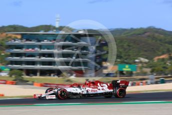 World © Octane Photographic Ltd. Formula 1 – F1 Portuguese GP, Practice 3. Alfa Romeo Racing Orlen C39 – Kimi Raikkonen. Autodromo do Algarve, Portimao, Portugal. Saturday 24th October 2020.