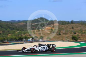 World © Octane Photographic Ltd. Formula 1 – F1 Portuguese GP, Practice 3. Scuderia AlphaTauri Honda AT01 – Daniil Kvyat. Autodromo do Algarve, Portimao, Portugal. Saturday 24th October 2020.