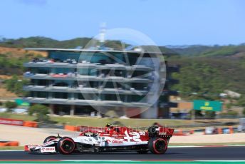 World © Octane Photographic Ltd. Formula 1 – F1 Portuguese GP, Practice 3. Alfa Romeo Racing Orlen C39 – Antonio Giovinazzi. Autodromo do Algarve, Portimao, Portugal. Saturday 24th October 2020.