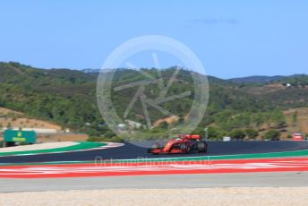 World © Octane Photographic Ltd. Formula 1 – F1 Portuguese GP, Practice 3. Scuderia Ferrari SF1000 – Sebastian Vettel. Autodromo do Algarve, Portimao, Portugal. Saturday 24th October 2020.