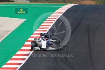 World © Octane Photographic Ltd. Formula 1 – F1 Portuguese GP, Qualifying. Scuderia AlphaTauri Honda AT01 – Daniil Kvyat. Autodromo do Algarve, Portimao, Portugal. Saturday 24th October 2020.