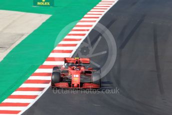 World © Octane Photographic Ltd. Formula 1 – F1 Portuguese GP, Qualifying. Scuderia Ferrari SF1000 – Charles Leclerc. Autodromo do Algarve, Portimao, Portugal. Saturday 24th October 2020.