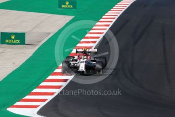 World © Octane Photographic Ltd. Formula 1 – F1 Portuguese GP, Qualifying. Alfa Romeo Racing Orlen C39 – Antonio Giovinazzi. Autodromo do Algarve, Portimao, Portugal. Saturday 24th October 2020.