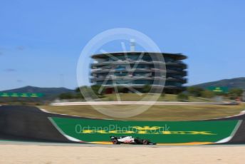 World © Octane Photographic Ltd. Formula 1 – F1 Portuguese GP, Qualifying. Haas F1 Team VF20 – Kevin Magnussen. Autodromo do Algarve, Portimao, Portugal. Saturday 24th October 2020.