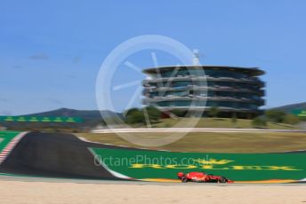 World © Octane Photographic Ltd. Formula 1 – F1 Portuguese GP, Qualifying. Scuderia Ferrari SF1000 – Sebastian Vettel. Autodromo do Algarve, Portimao, Portugal. Saturday 24th October 2020.