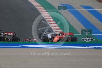 World © Octane Photographic Ltd. Formula 1 – F1 Portuguese GP, Race. Scuderia Ferrari SF1000 – Sebastian Vettel. Autodromo do Algarve, Portimao, Portugal. Sunday 25th October 2020.