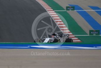 World © Octane Photographic Ltd. Formula 1 – F1 Portuguese GP, Race. Scuderia AlphaTauri Honda AT01 – Pierre Gasly. Autodromo do Algarve, Portimao, Portugal. Sunday 25th October 2020.