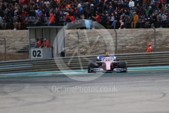 World © Octane Photographic Ltd. Formula 1 – F1 Portuguese GP, Race. BWT Racing Point F1 Team RP20 – Lance Stroll. Autodromo do Algarve, Portimao, Portugal. Sunday 25th October 2020.