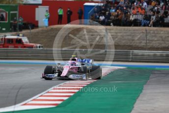 World © Octane Photographic Ltd. Formula 1 – F1 Portuguese GP, Race. BWT Racing Point F1 Team RP20 – Lance Stroll. Autodromo do Algarve, Portimao, Portugal. Sunday 25th October 2020.