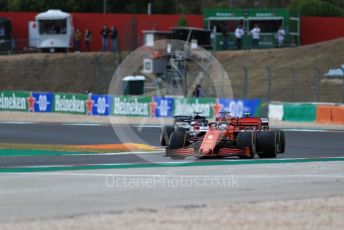 World © Octane Photographic Ltd. Formula 1 – F1 Portuguese GP, Race. Scuderia Ferrari SF1000 – Sebastian Vettel. Autodromo do Algarve, Portimao, Portugal. Sunday 25th October 2020.