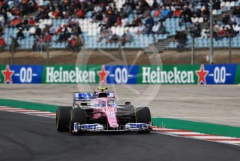 World © Octane Photographic Ltd. Formula 1 – F1 Portuguese GP, Race. BWT Racing Point F1 Team RP20 – Lance Stroll. Autodromo do Algarve, Portimao, Portugal. Sunday 25th October 2020.