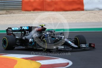 World © Octane Photographic Ltd. Formula 1 – F1 Portuguese GP, Race. Mercedes AMG Petronas F1 W11 EQ Performance - Valtteri Bottas. Autodromo do Algarve, Portimao, Portugal. Sunday 25th October 2020.