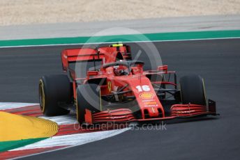 World © Octane Photographic Ltd. Formula 1 – F1 Portuguese GP, Race. Scuderia Ferrari SF1000 – Charles Leclerc. Autodromo do Algarve, Portimao, Portugal. Sunday 25th October 2020.