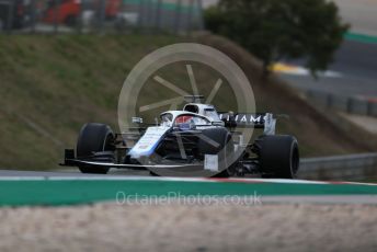 World © Octane Photographic Ltd. Formula 1 – F1 Portuguese GP, Race. Williams Racing FW 43 – George Russell. Autodromo do Algarve, Portimao, Portugal. Sunday 25th October 2020.