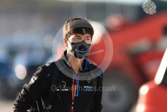 World © Octane Photographic Ltd. Formula 1 – F1 Portuguese GP, Paddock. Williams Racing FW 43 Reserve Driver – Jack Aitken. Autodromo do Algarve, Portimao, Portugal. Friday 23rd October 2020.