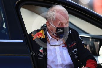 World © Octane Photographic Ltd. Formula 1 – F1 Portuguese GP. Helmut Marko - advisor to the Red Bull GmbH Formula One Teams and head of Red Bull's driver development program. Autodromo do Algarve, Portimao, Portugal. Friday 23rd October 2020.