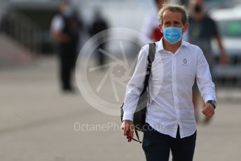 World © Octane Photographic Ltd. Formula 1 – F1 Portuguese GP. Alain Prost – Non-Executive Director Renault Sport Formula 1 Team. Autodromo do Algarve, Portimao, Portugal. Friday 23rd October 2020.