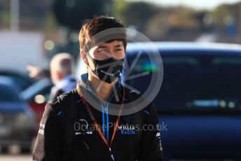 World © Octane Photographic Ltd. Formula 1 – F1 Portuguese GP, Paddock. Williams Racing FW 43 Reserve Driver – Jack Aitken. Autodromo do Algarve, Portimao, Portugal. Saturday 24th October 2020.
