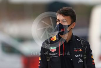 World © Octane Photographic Ltd. Formula 1 – F1 Portuguese GP, Paddock. Aston Martin Red Bull Racing RB16 – Alexander Albon. Autodromo do Algarve, Portimao, Portugal. Sunday 25th October 2020.