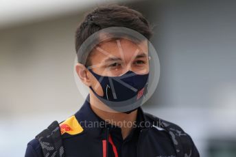 World © Octane Photographic Ltd. Formula 1 – F1 Portuguese GP, Paddock. Aston Martin Red Bull Racing RB16 – Alexander Albon. Autodromo do Algarve, Portimao, Portugal. Sunday 25th October 2020.