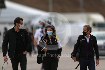 World © Octane Photographic Ltd. Formula 1 – F1 Portuguese GP. Alain Prost – Non-Executive Director Renault Sport Formula 1 Team. Autodromo do Algarve, Portimao, Portugal. Sunday 25th October 2020.