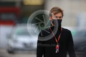 World © Octane Photographic Ltd. Formula 1 – F1 Portuguese GP, Paddock. Scuderia AlphaTauri Honda AT01 – Pierre Gasly. Autodromo do Algarve, Portimao, Portugal. Sunday 25th October 2020.