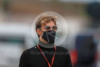 World © Octane Photographic Ltd. Formula 1 – F1 Portuguese GP, Paddock. Scuderia AlphaTauri Honda AT01 – Pierre Gasly. Autodromo do Algarve, Portimao, Portugal. Sunday 25th October 2020.