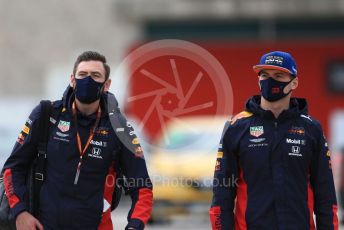 World © Octane Photographic Ltd. Formula 1 – F1 Portuguese GP, Paddock. Aston Martin Red Bull Racing RB16 – Max Verstappen. Autodromo do Algarve, Portimao, Portugal. Sunday 25th October 2020.