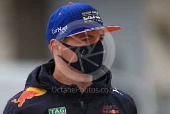 World © Octane Photographic Ltd. Formula 1 – F1 Portuguese GP, Paddock. Aston Martin Red Bull Racing RB16 – Max Verstappen. Autodromo do Algarve, Portimao, Portugal. Sunday 25th October 2020.