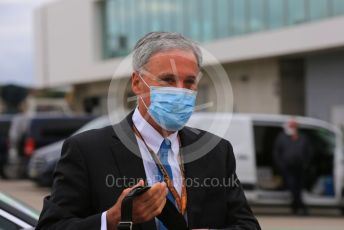 World © Octane Photographic Ltd. Formula 1 – F1 Portuguese GP. Chase Carey - Chief Executive Officer of the Formula One Group. Autodromo do Algarve, Portimao, Portugal. Sunday 25th October 2020.