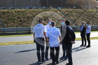 World © Octane Photographic Ltd. Formula 1 – F1 Portuguese GP, Track Walk. Michael Masi  Race Director, Safety Delegate and Permanent Starter and FIA technical staff. Autodromo do Algarve, Portimao, Portugal. Thursday 22nd October 2020.